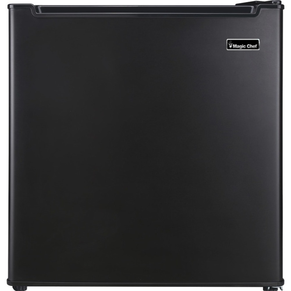 Magic Chef 1.7 cu. ft. Mini Refrigerator - 1.70 ft³ - Auto-defrost - Reversible - 1.70 ft³ Net Refrigerator Capacity - 245 kWh per Year - Black MPN:MCAR170BE