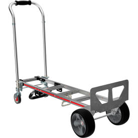 Magliner® Gemini Sr 2-in-1 Convertible Hand Truck with Microcellular Foam Wheels 1100 lb. Cap. GEKS17UAER