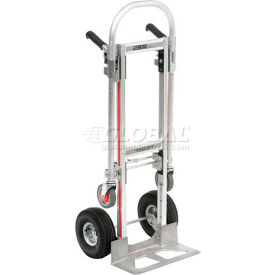 Magliner® Gemini Junior 2-in-1 Convertible Hand Truck - GMK16UA4 - Pneumatic Wheels GMK16UA4