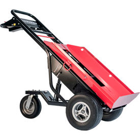 Magliner® Motorized Hand Truck MHT75BB - Foam Filled Tires and Cylinder Plate - 1000 Lb. Cap. MHT75BB