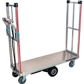 Magliner® Motorized U-Boat Platform Truck MBT1621 1000 Lb. Capacity MBT1621