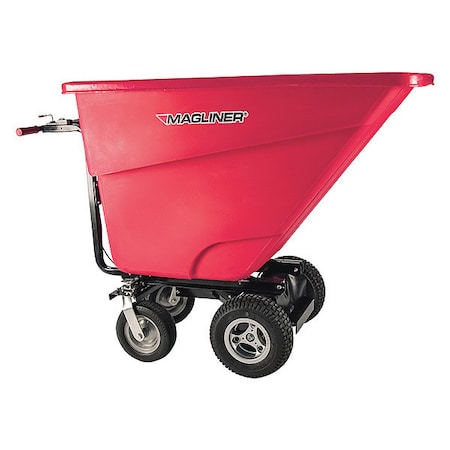 Motorized Hopper, 13-1/2 Cu Ft, Pneu MPN:MHCSAB