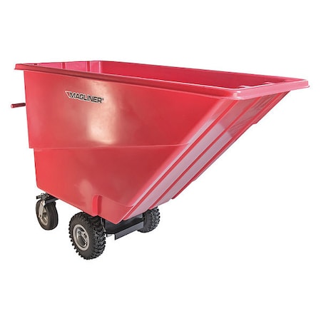 Motorized Hopper Cart, Agg Pneu 27 Cu Ft MPN:MHCSCC