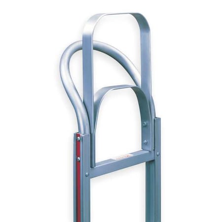 Frame Extension, 500 lb., Aluminum, Silver MPN:40010