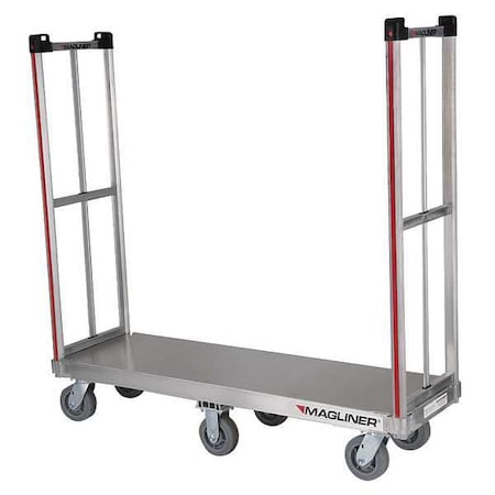 Twin Handle Platform Truck, 1800 lb, 60 In MPN:BDHK162