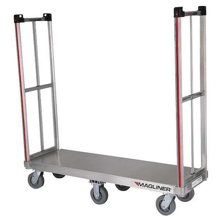 Twin Handle Platform Truck, 1800 lb, 60 In MPN:BDHK182