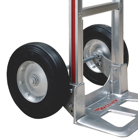 Wheel, 8 in H, 2-1/2 in W, 8 in D, Rubber MPN:11825
