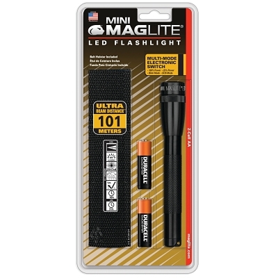 Mini Maglite Led Flash Light 2 Cell Aa MPN:SP2201HJ