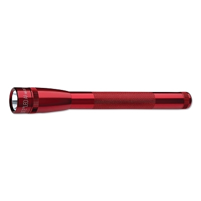 2 Cell Aa Mini Magliteled w/Holster-Red MPN:SP2203H