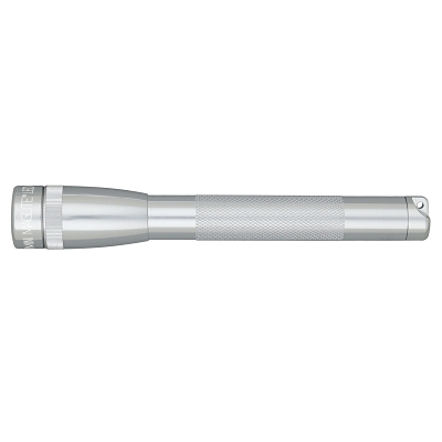 2 Cell Aa Mini Magliteled w/Holster-Silver MPN:SP2210H