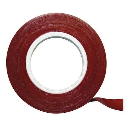 Chart Tape, 1/4 In W x 27 Ft L, Red MPN:CT8-R