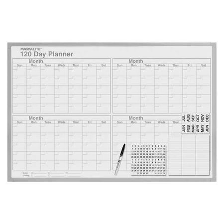 3ft. x 4ft. Planner Board 120 Day Kit MPN:ML-342