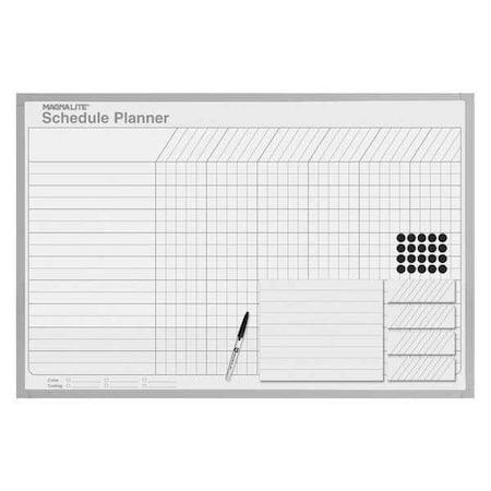 Schedule Planner Board Kit 3 ft. x 4 ft. MPN:ML-344