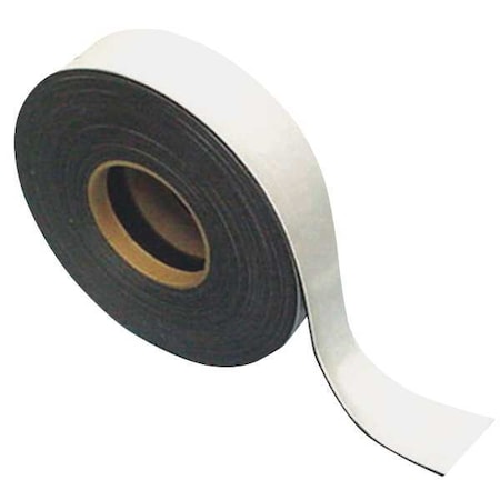 Magnetic Strip Roll, White, 2 in. x 50 ft. MPN:MR50-161P