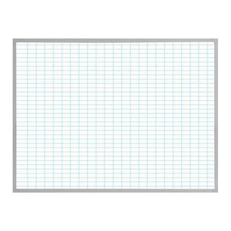 Porcelain Gridded Board, 36 x 48