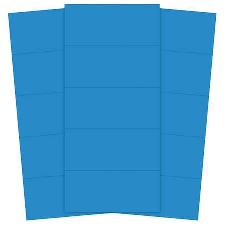 Magnetic Strips, Pre-Cut, 2in, Blue, PK25 MPN:PMR-725