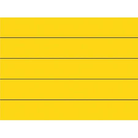 Magnetic Strips, Pre-Cut, 6in, Yellow, PK25 MPN:PMR-762
