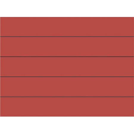 Magnetic Strips, Pre-Cut, 6 in., Red, PK25 MPN:PMR-763
