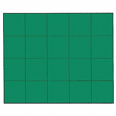 Magnetic Squares 3/4 in W Green PK20 MPN:FI-226
