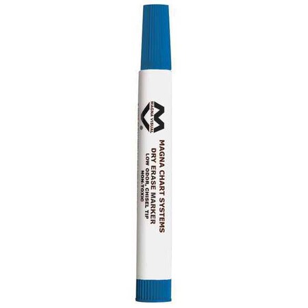 Dry Erase Marker, Blue, Chisel Point MPN:LCM-5