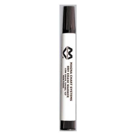 Dry Erase Marker, Black, Chisel Point MPN:LCM-7