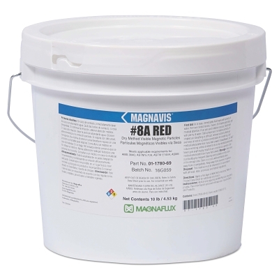 #8A Red 45 Lb Dry Non-Fluorescent Material MPN:01-1780-87
