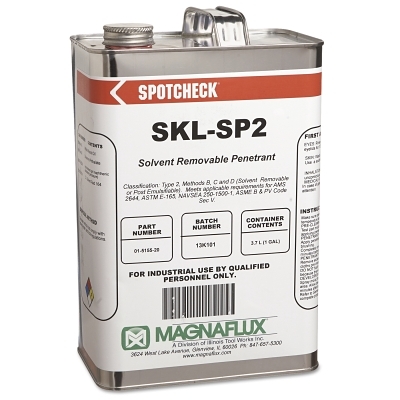 SKL-SP2 Visible Dye Penetrant (1 CASE/4 Gallons MPN:01-5155-35