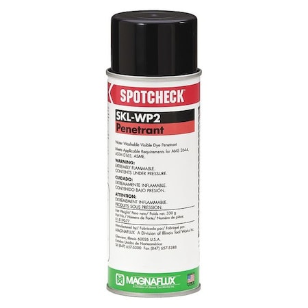 Dye Penetrant, Red, 16 oz. MPN:SKL-WP2