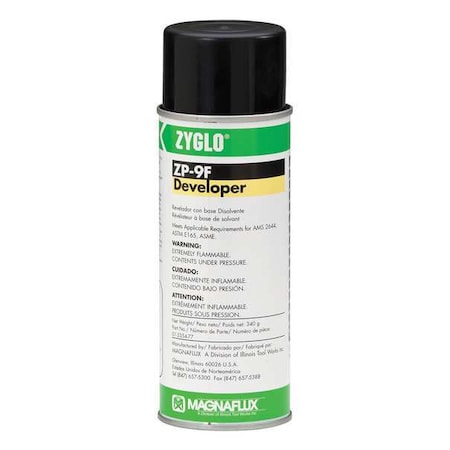 Dye Penetrant Fluorescent, Developer MPN:ZP-9F