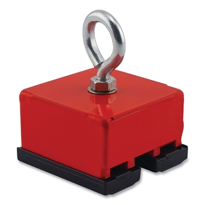 Heavy Duty Magnetic BASE100LB Pull Red MPN:07541