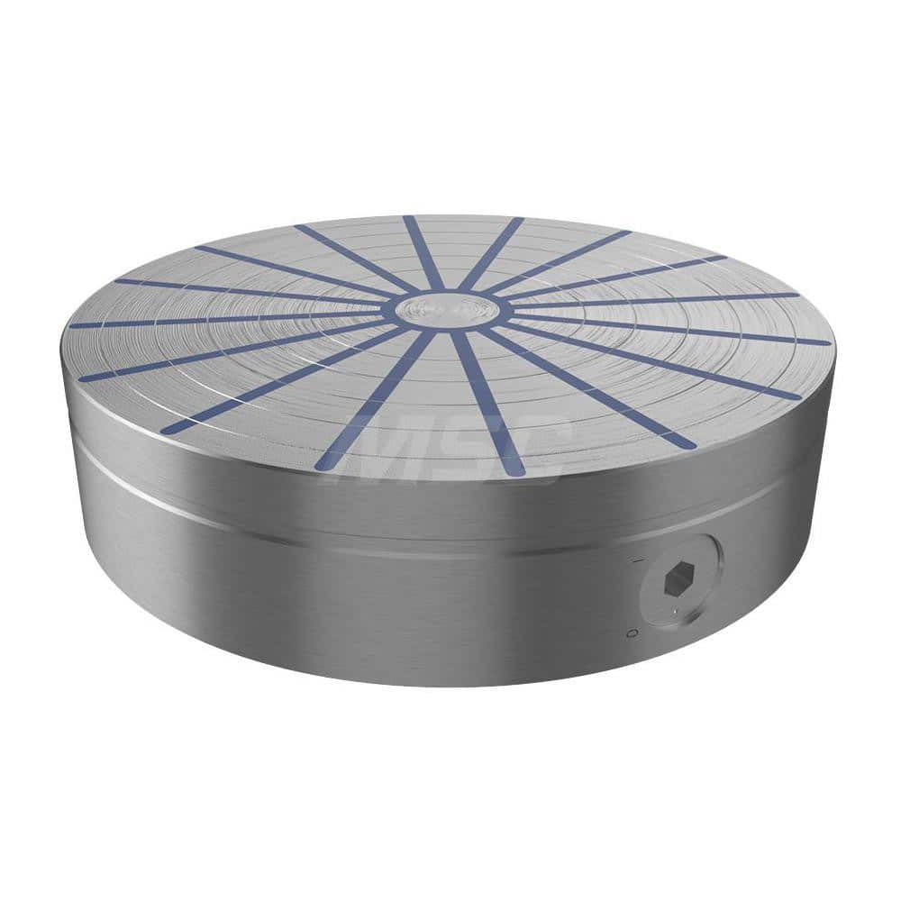 Permanent Magnetic Chucks, Shape: Round , Magnet Pole Type: Standard , Pole Alignment: Radial , Width/Diameter (Inch): 5  MPN:RC-130-REN