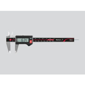 Mahr MarCal 16 EWR Digital Caliper with Round Depth Rod Friction Wheel IP67 Range 6