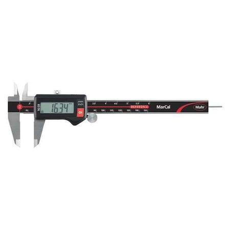 Digital Caliper, 40mm Jaw, 0 to 6 in.Range MPN:4103011
