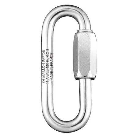 Connecting Link, 3/16 in, 600 lb Load Cap MPN:G-050-SS