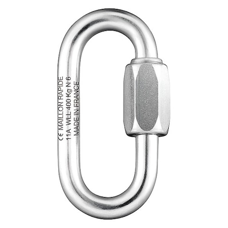Connecting Link, 3/16 in, 600 lb Load Cap MPN:N-050-SS