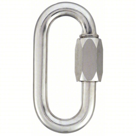 Connecting Link, 3/8 in, 1, 980 lb Load Cap MPN:N-090-SS