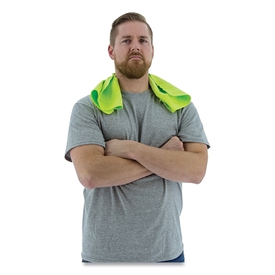 Hivis Yellow Cooling Towel 26X17