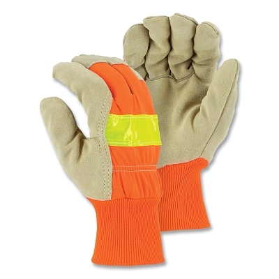 Pig Workglove Lined Hi-Viz 3M Kw Xl MPN:1961/11