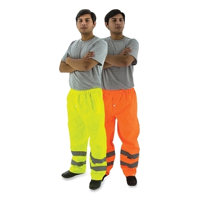 Rain Pants Pu Hv Yellow Class E X3 MPN:75-2351/X3