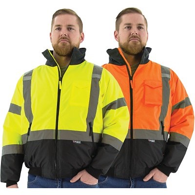 High Visibility Waterproof Jacket With Quilted MPN:75-1313/X3