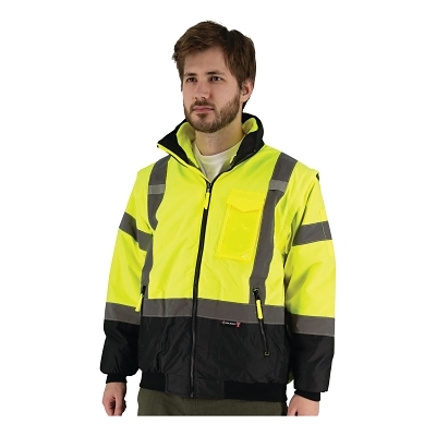 Bmbr Jkt 8IN1 Hv-Ylw/Blkbtm CL3 Tl MPN:75-1383/TL