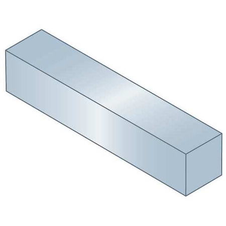 Oversized Key Stock, 36 in L, 2 in W, 2 in H, Carbon Steel MPN:3620002000-36