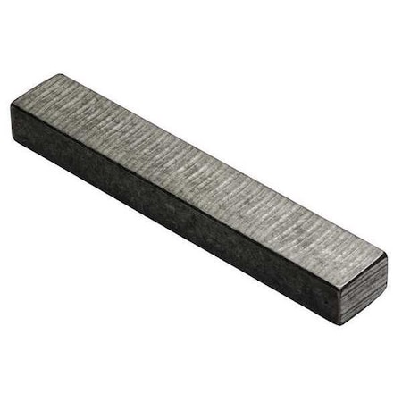 Oversized Key Stock, 12 in L, 1/4 in W, 3/16 in H, Steel MPN:7501870250-12