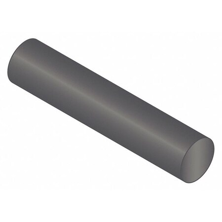 Oversized Key Stock, Round End, 36 in L, 1/2 in W, Steel MPN:RK-0500-36