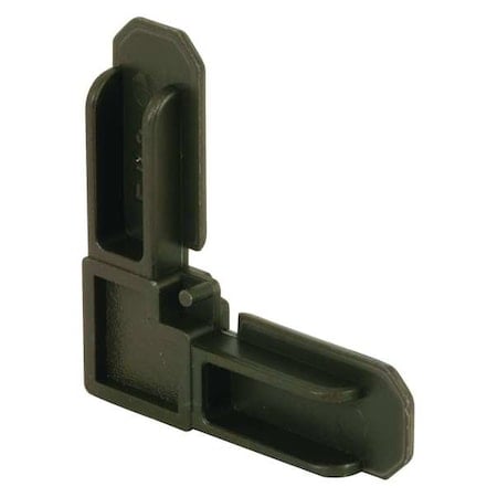 Plastic Screen Frame Corners, 5 in. x 3/4 in., Bronze Finish, PK4 MPN:PL 7728