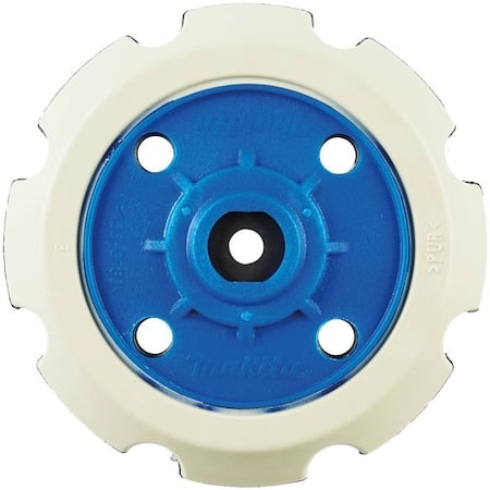 Plastic Backing Plate, Hook and Loop, 5 in MPN:197922-4