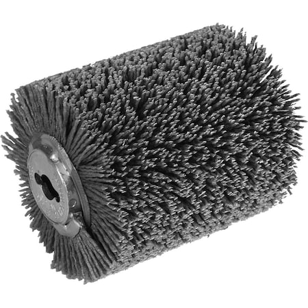 Nylon Brush Wheel, 80 Grit, Coarse MPN:794384-3
