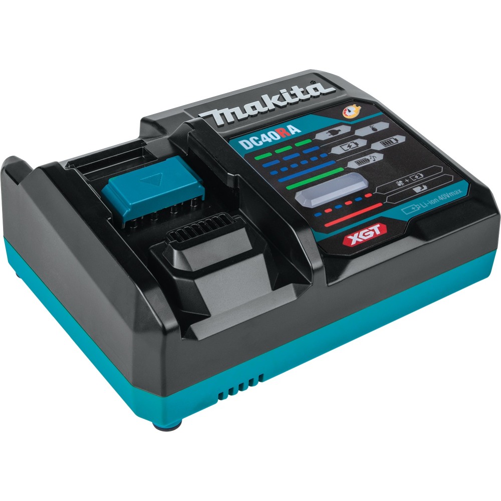Makita USA XGT 40V Max Rapid Optimum Charger, Black, DC40RA MPN:DC40RA