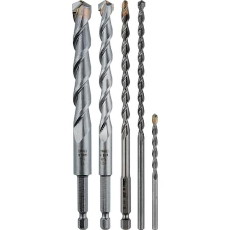 Glass and Tile Drill Bit Set, Uncoated MPN:B-69076