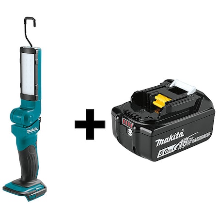 LXT L.E.D. Flashlight 18V MPN:DML801 + BL1850B